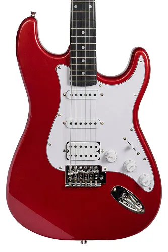 Rockdale Stars HSS Red Metallic Электрогитара