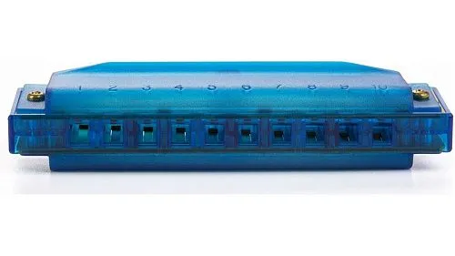 Hohner Translucent Blue (M1110B) Губная гармошка.
