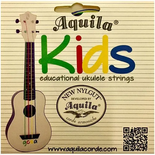 Aquila 160U Kids Комплект разноцветных струн для укулеле сопрано/концерт/тенор. 