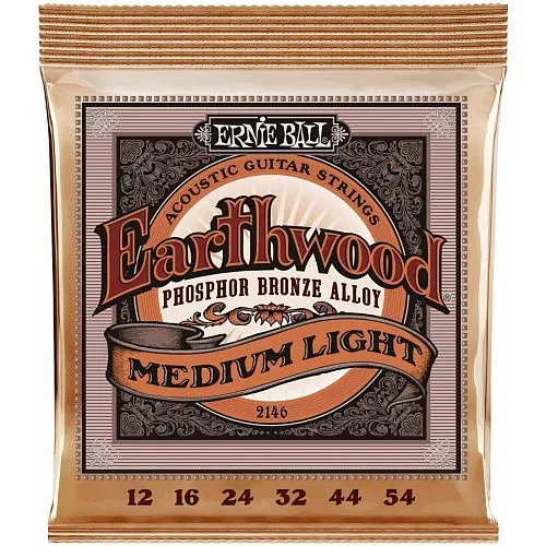 Ernie Ball 2146 (12-54) Комплект струн для акустической гитары.